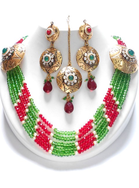 Rajwadi Jewelry Set